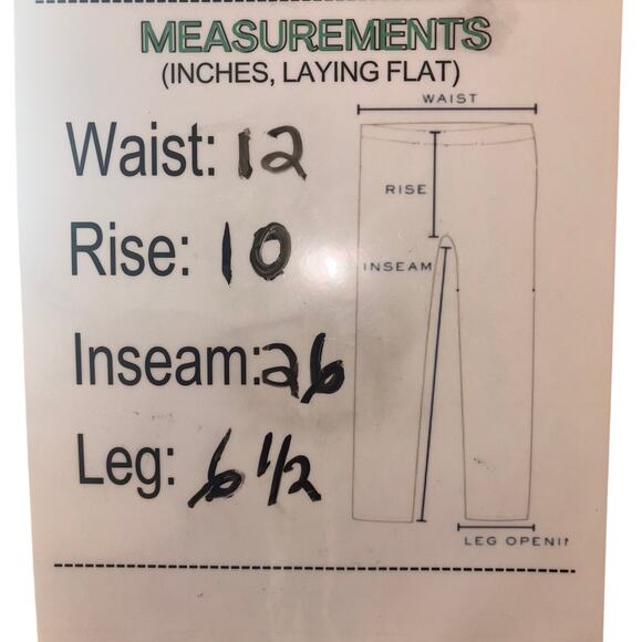 New Joe’s Black Straight Ankle Jeans (The OG) size 23 with fringe on ankle - Picture 12 of 12